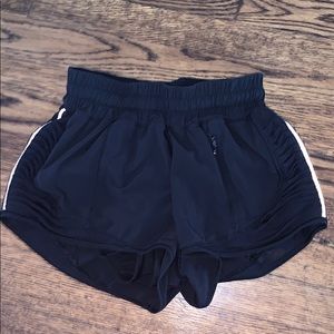 Lululemon black workout shorts